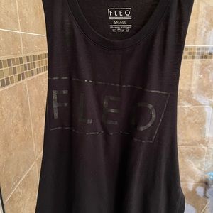 Fleo Parker tank size small - black on black